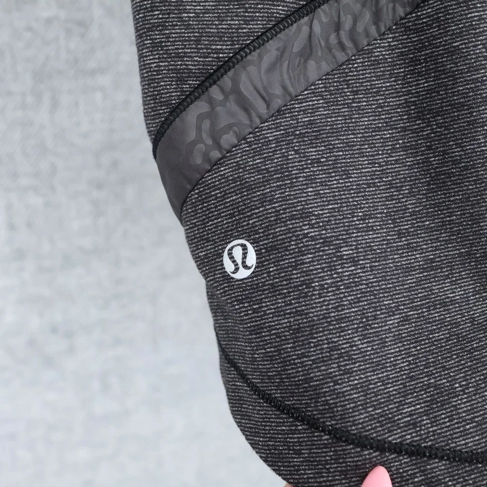 Lululemon Rebel Runner Vest Petal Camo‎ Embossed Black Athletica Athleisure Run
